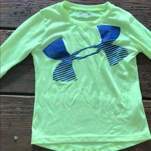 Girls toddler yellow shirt